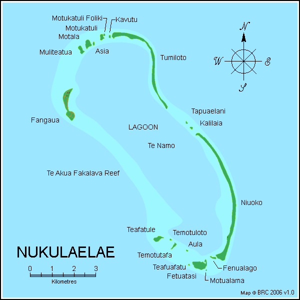 tuvalu inseln karte